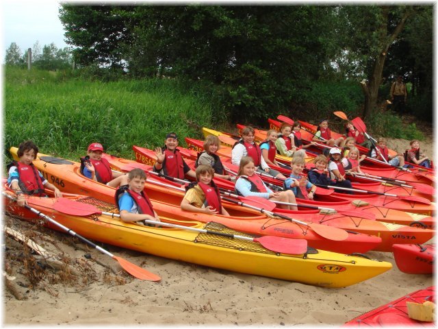 Wycieczka szkolna - Sportowa Osada czerwiec 2012